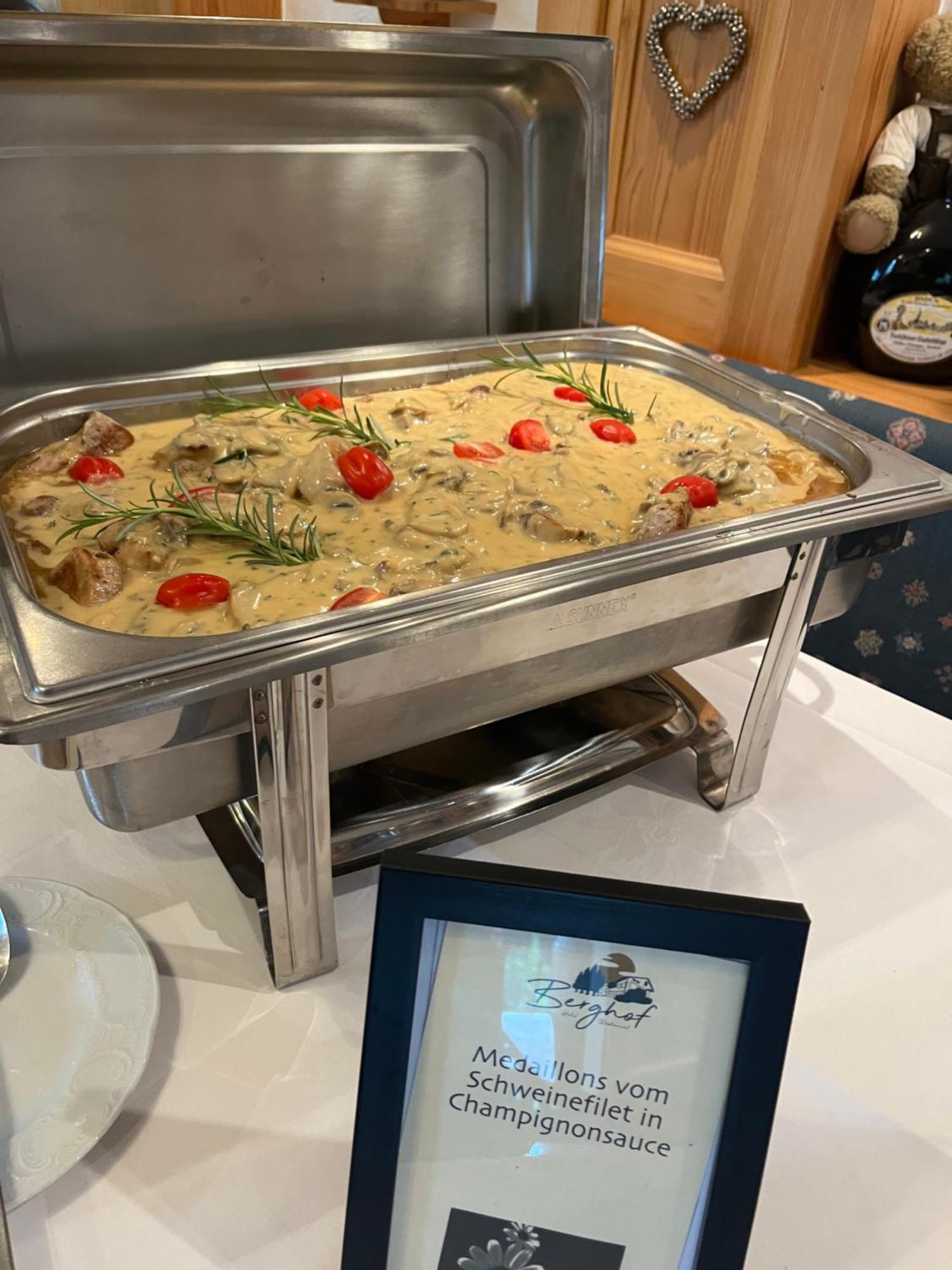 Hotel-Restaurant Berghof Johannesberg المظهر الخارجي الصورة